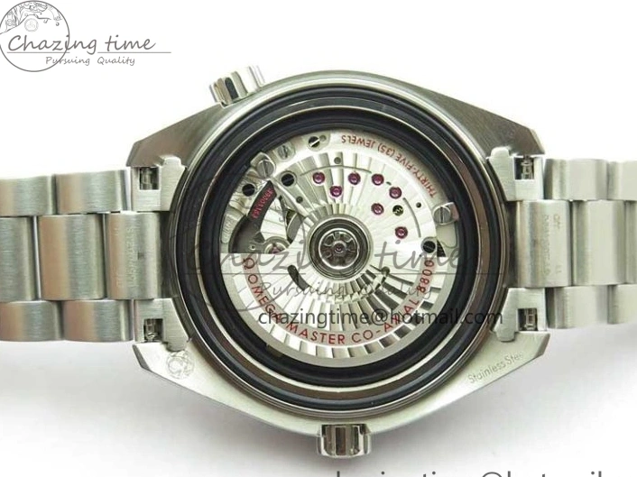 0501 Planet Ocean 39.5mm Black Ceramic Bezel SS VSF 1:1 Best Edition Black Dial on SS Bracelet A Stretchable 7890